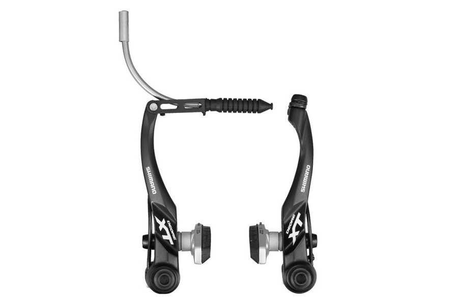 Тормоза deore. Тормоза Shimano Deore XT. Shimano v-Brake. Shimano v-Brake курок тормоз. Shimano XTR 760 V Brake.